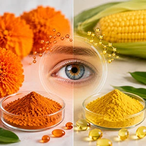 Cad é an Difríocht idir Lutein agus Zeaxanthin?